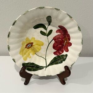 Vintage Blue Ridge Southern Galleries Hand-Painted Serving Bowl